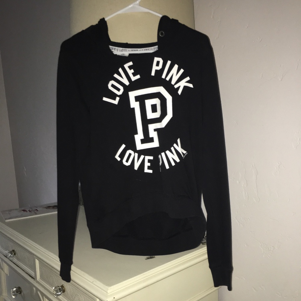 black victoria's secret PINK hoodie